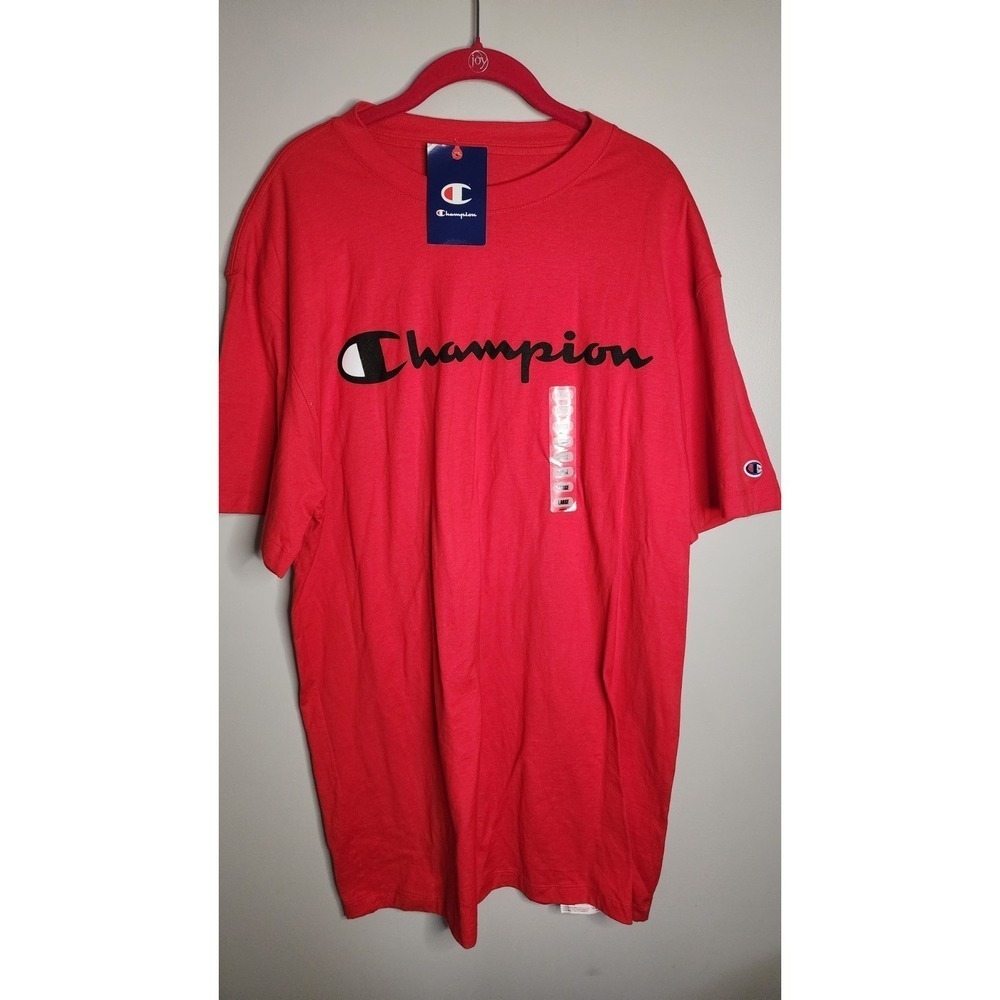 Champion Large Tall Classic Logo Red Large Tall